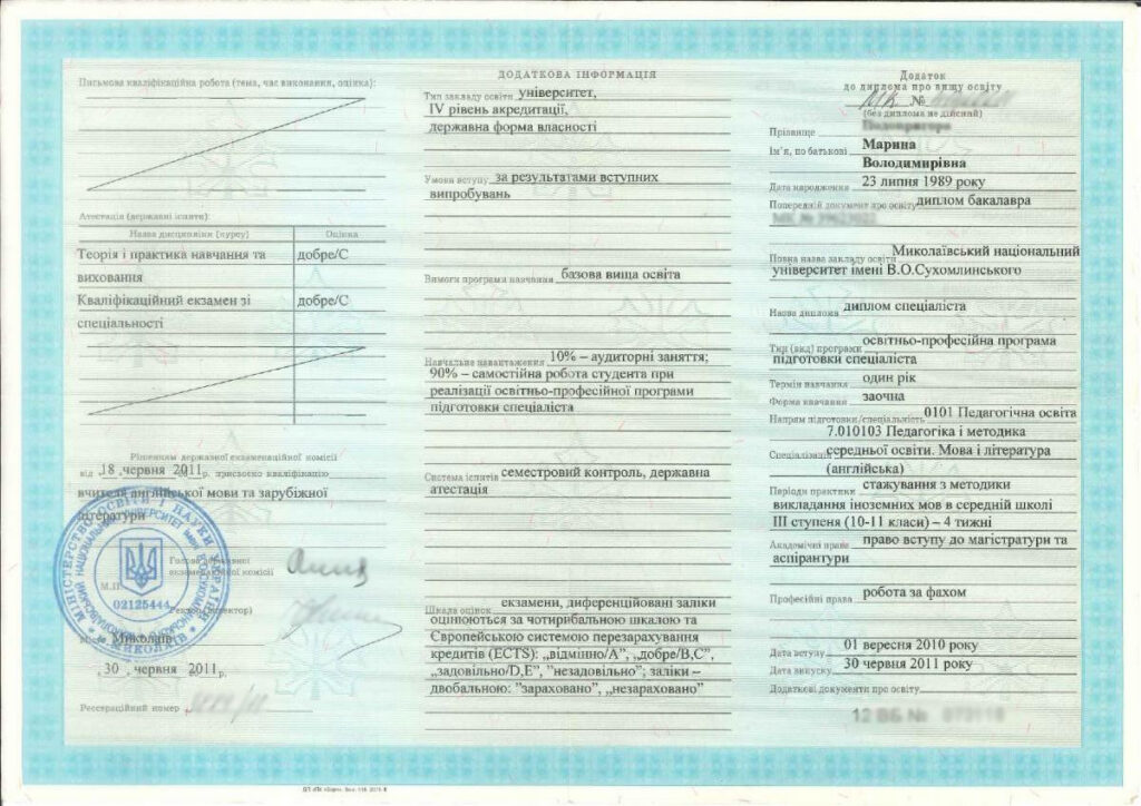 приклад документу