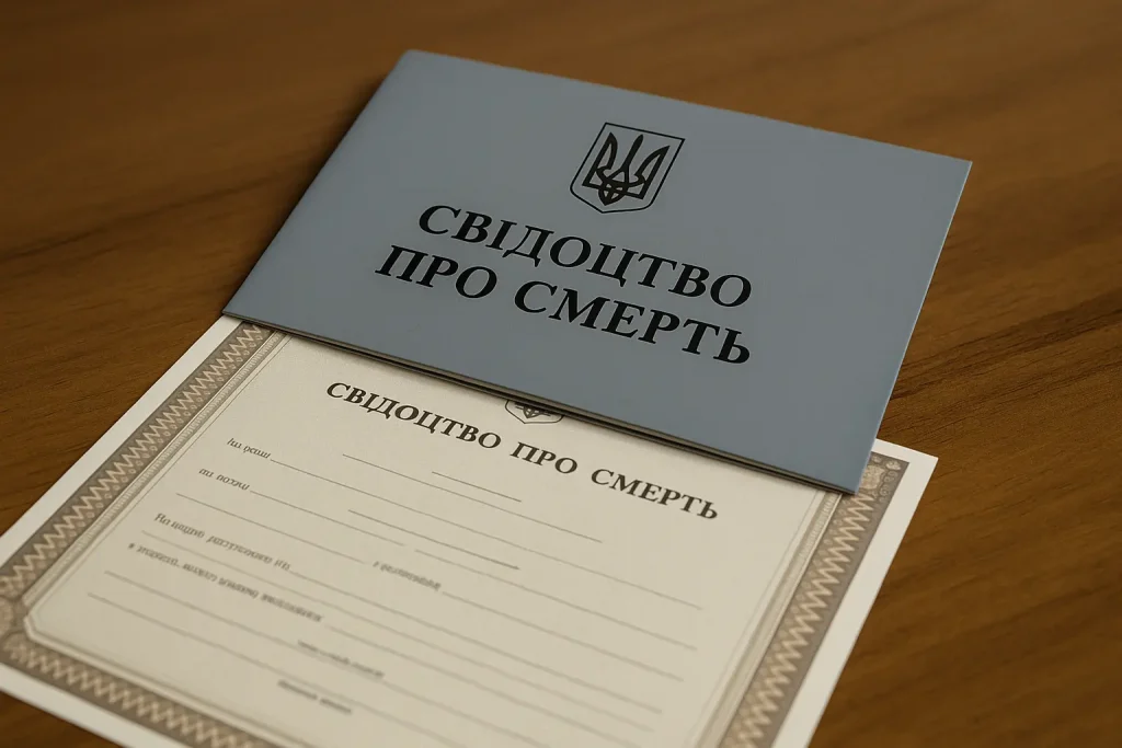 Повторне свідоцтво про смерть