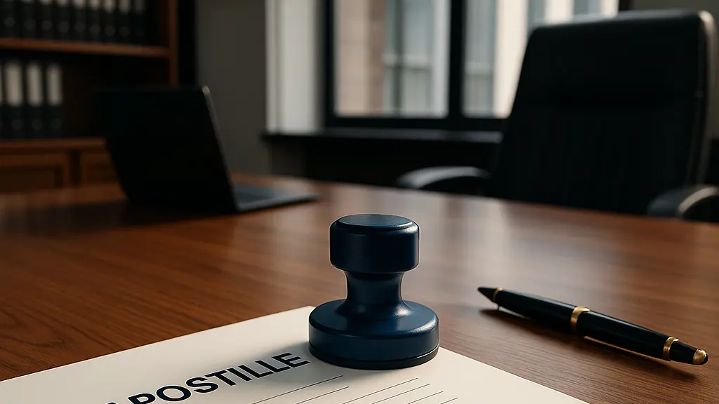 Де ставиться апостиль